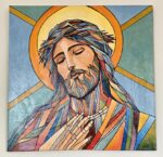 لوحة تُجسد السيد المسيح - Image 5