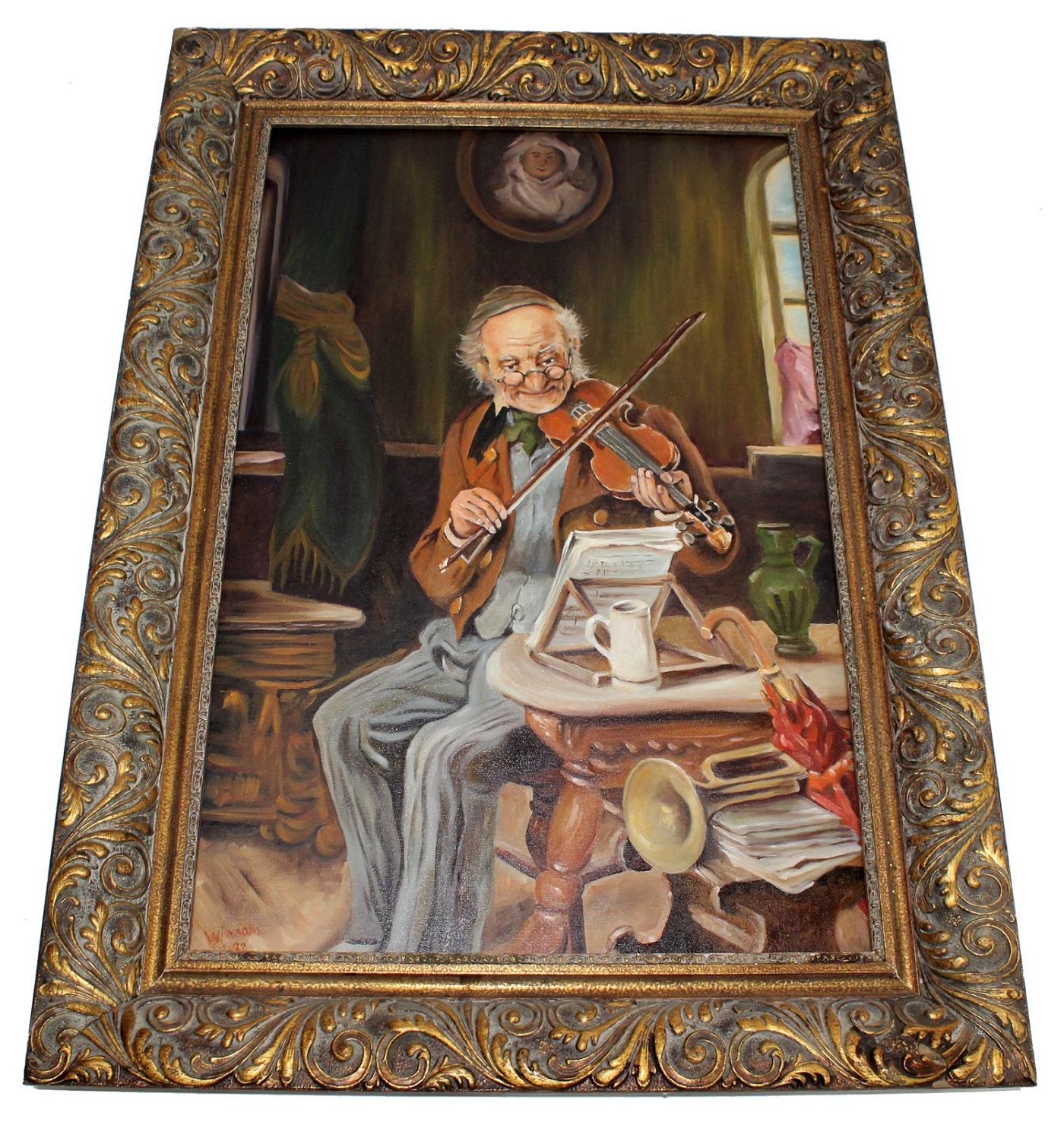 IMG_8805.jpg The Old Violinist - Image 1