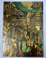 أعمال فنية نقش وطرق وتلوين يدوي على نحاس - Image 5