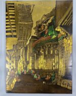 أعمال فنية نقش وطرق وتلوين يدوي على نحاس - Image 7