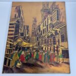 أعمال فنية نقش وطرق وتلوين يدوي على نحاس - Image 9