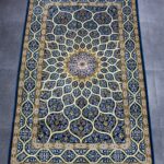 203X128cm أصفهان ممضية داوري نقشة قنبد