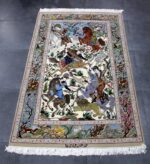 200X124cm أصفهان نقشة رحلة صيد ممضية زارعي
