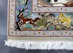 200X124cm أصفهان نقشة رحلة صيد ممضية زارعي - Image 4