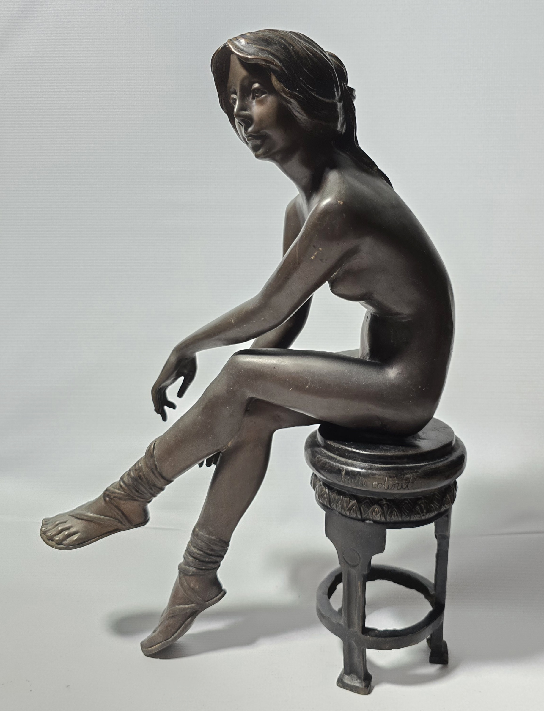 20260630_164519 Bronze Statue by (Claire Colinet) - Image 1