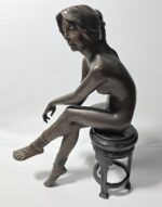 Bronze Statue by (Claire Colinet) - Image 2