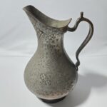 مصبّ أصفهاني نحاس أحمر ومفضض - Image 5