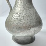 مصبّ أصفهاني نحاس أحمر ومفضض - Image 9