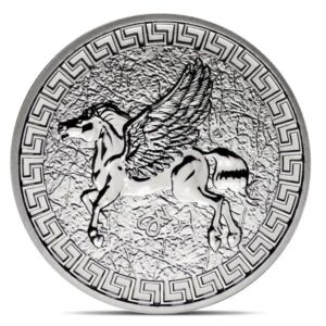 2022 St. Helena 1 oz Silver Pegasus BU Coin