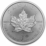 2026 Canada 1 oz Silver Maple Leaf BU Coin
