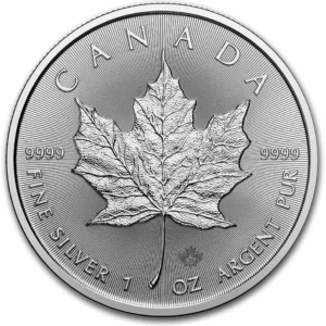 2026 Canada 1 oz Silver Maple Leaf BU Coin