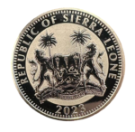 2023 Sierra Leone 1 oz Silver Egyptian Gods: Ra BU Coin - Image 4