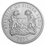 2023 Sierra Leone 1 oz Silver Egyptian Gods: Ra BU Coin - Image 2