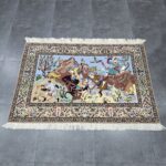 115x170cm أصفهان نقشة رحلة صيد - Image 4